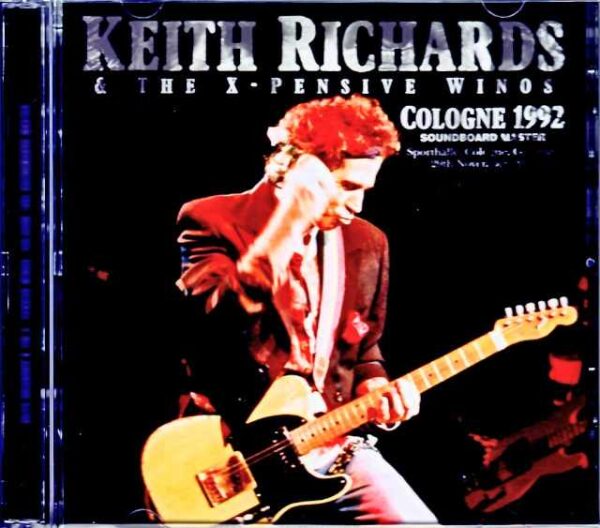Keith Richards and the X-Pensive Winos Keith Richards/Germany 1992 Complete Soundboard Edition