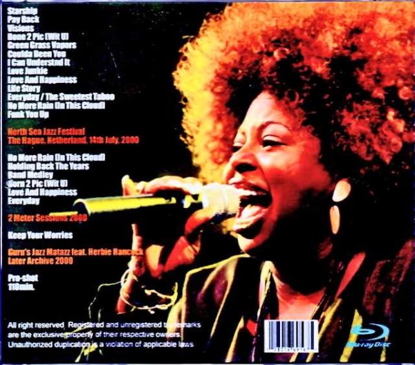 Angie Stone Angie Stone/Netherlands 2000 & more Blu-Ray Version - Image 2