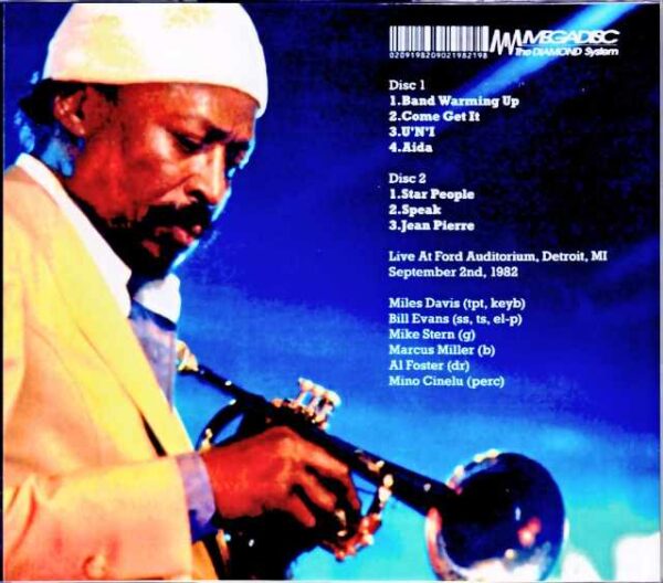 Miles Davis Mike Stern, Bill Evans, Marcus Miller Miles Davis/MI, USA 1982 Upgrade - Image 2