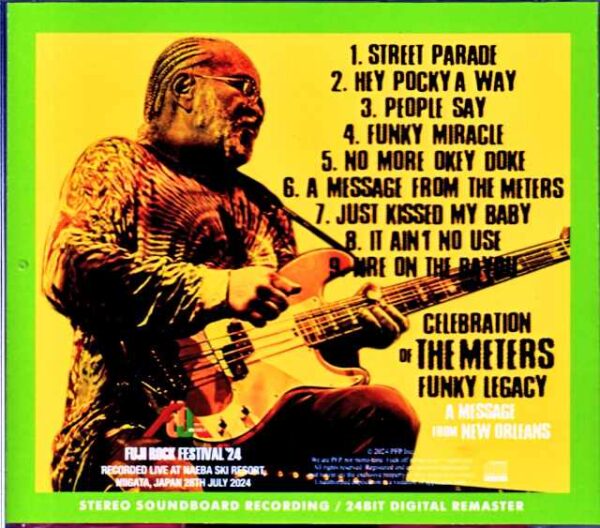 Celebration of the Meters Funky Legacy Meters/Niigata,Japan 2024 Complete Soundboard Edition - Image 2