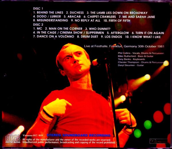 Genesis/Germany 10.30.1981