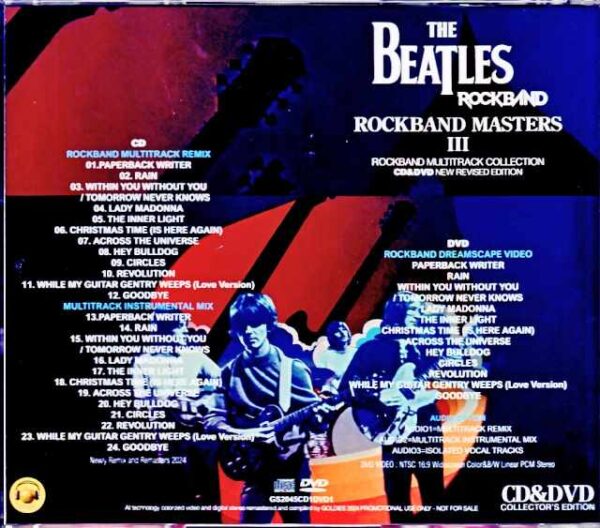Beatles/Rockband Multi Track Collection III - Image 2