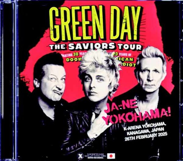 Green Day/Kanagawa,Japan 2.26.2025 S & V Complete IEM Matrix Edition