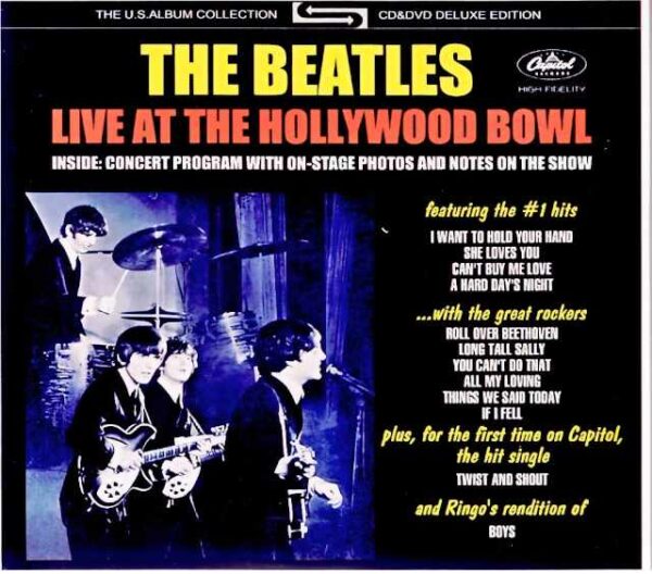 Beatles Live at the Hollywood Bowl 1964 Capitol U.S. Edition Unreleased Live Album U.S. Album Collection Deluxe Edition