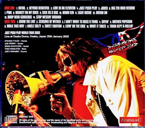 Aerosmith/Osaka,Japan 1.25.2002 Complete - Image 2