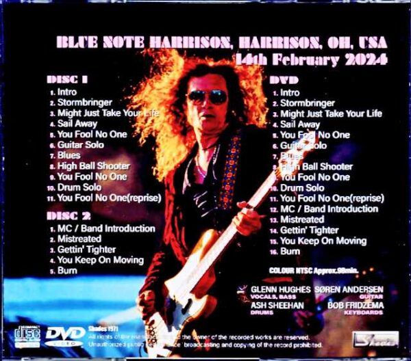 Glenn Hughes Glenn Hughes/OH,USA 2024 Complete 3Matrix Recording Edition & more - Image 2
