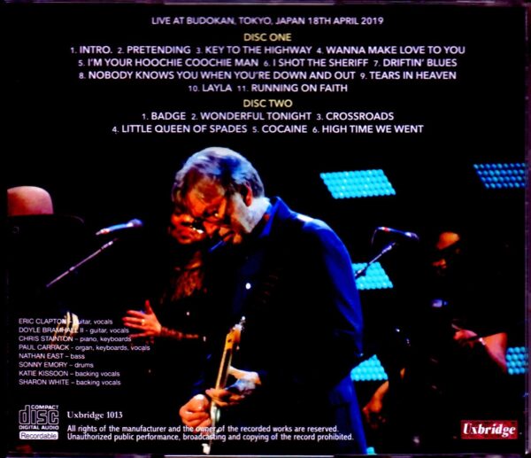 Eric Clapton/Tokyo,Japan 4.18.2019