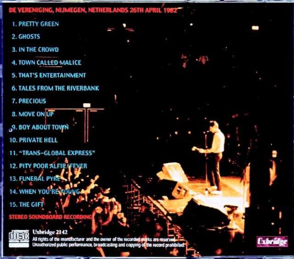 Jam,The Jam/Netherlands 1982 Soundboard Edition - Image 2
