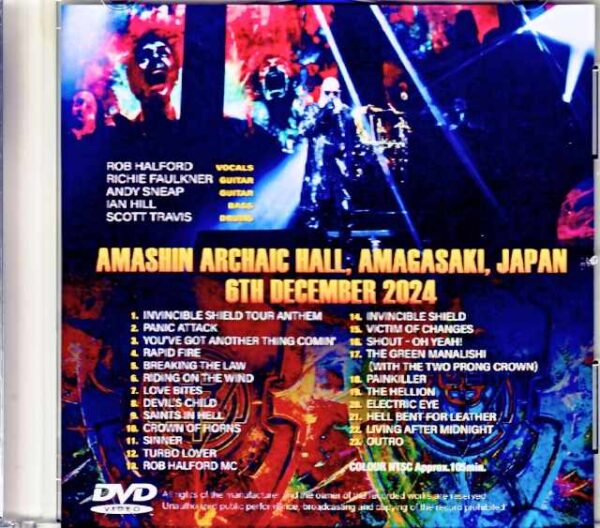 Judas Priest / Aichi, Japan 2024 Complete Jewel Version - Image 2