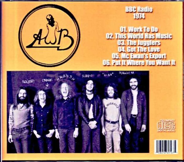 Average White Band/London,UK BBC 1974 - Image 2