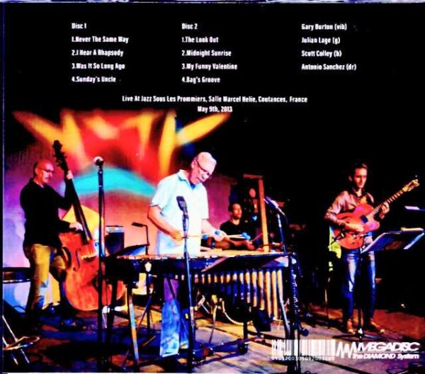 Gary Burton Quartet Julian Lage Gary Burton Julian Lage/France 2013 - Image 2