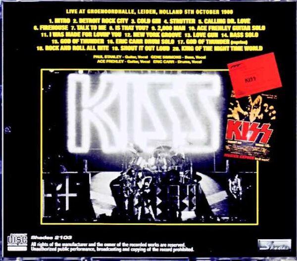 Kiss/Netherlands 1980 - Image 2