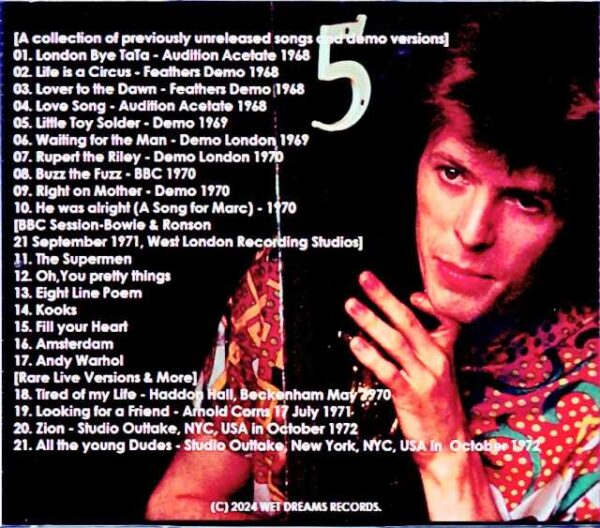 David Bowie/Rare Live Version & more 1968-1972 - Image 2