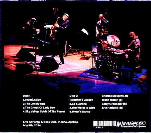 Charles Lloyd Sky Quartet Charles Lloyd/Austria 2024 Complete - Image 2