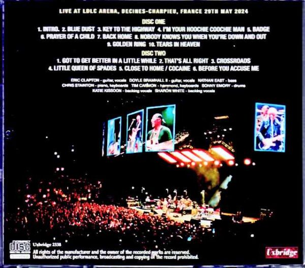 Eric Clapton/France 2024 Complete - Image 2
