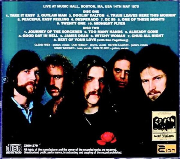 Eagles/MA,USA 05.14.1975 Upgrade - Image 2
