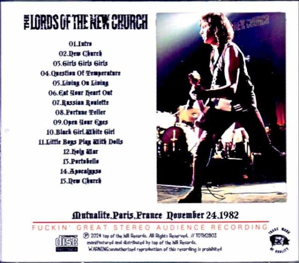 Lords of the New Church/France 11.24.1982 Complete - Image 2