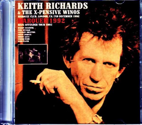 Keith Richards and the X-Pensive Wios Keith Richards/London,UK 12.02.1992 Complete Upgrade