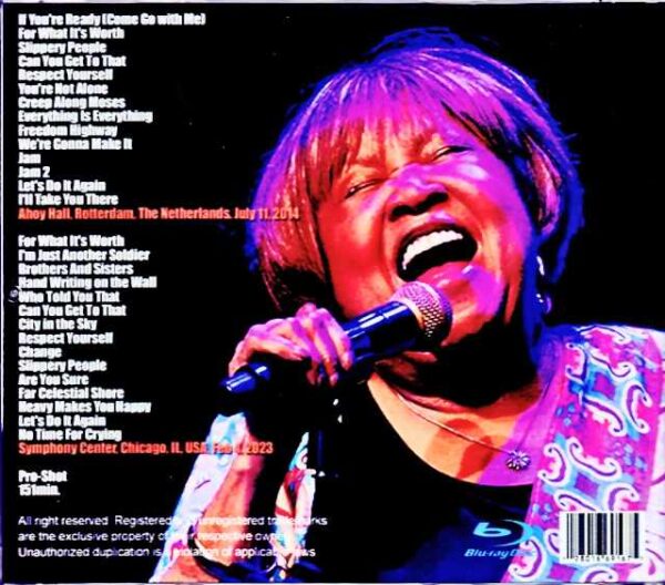 Mavis Staples/Netherlands 2014 & more Blu-Ray Version - Image 2