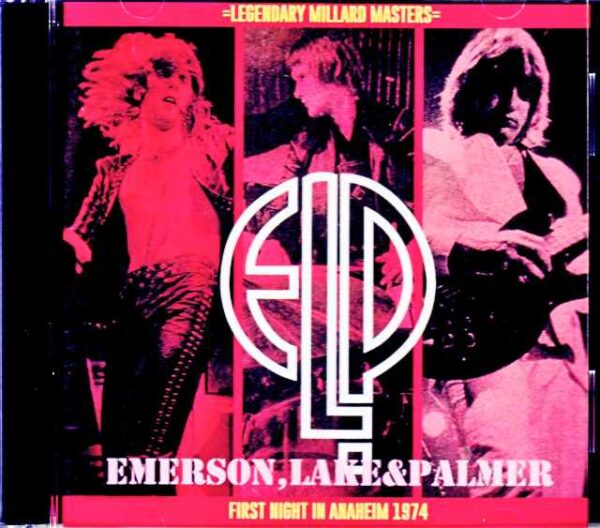 Emerson,Lake & Palmer/CA,USA 2.1.1974 Complete 1st Generation Tapes
