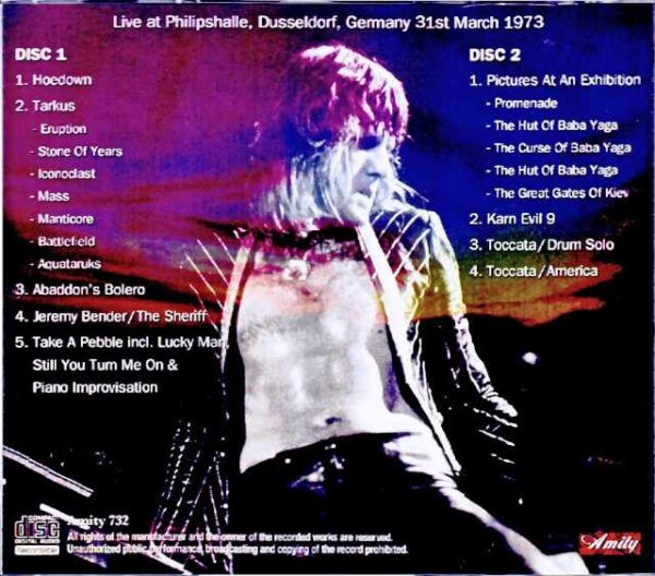 Emerson, Lake and Palmer/Germany 03.31.1973 - Image 2