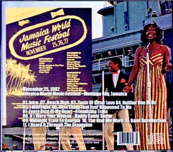 Gladys Knight and the Rips/Jamaica 1982 - Image 2
