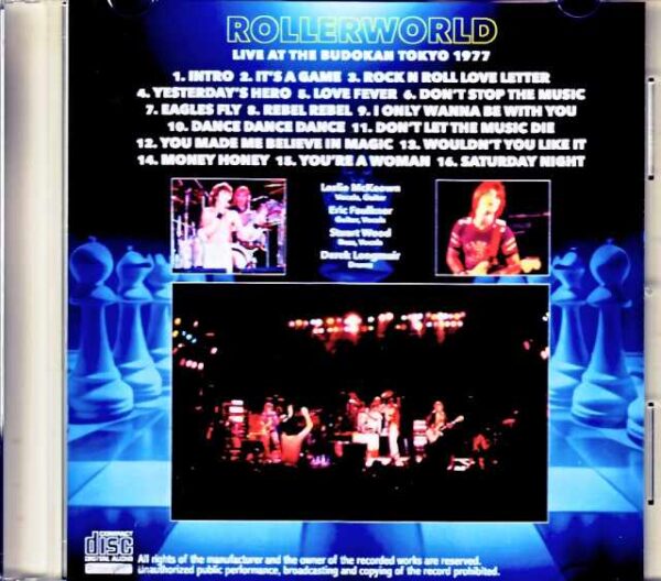 Bay City Rollers/ROLLERWORLD Tokyo,Japan 1977 - Image 2