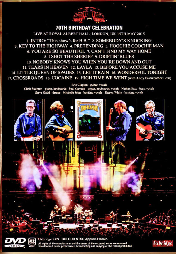 Eric Clapton/London,UK 5.15.2015 Complete - Image 2