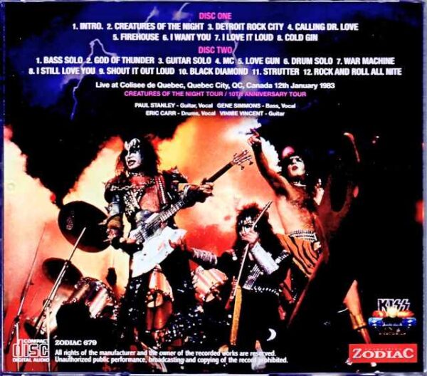 Kiss/Canada 1983 Complete Upgrade - Image 2