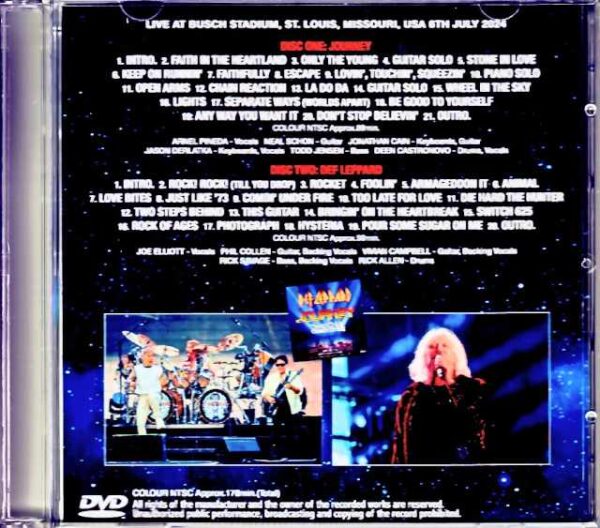 Def Leppard Journey/MO,USA 2024 Complete Jewel Version - Image 2
