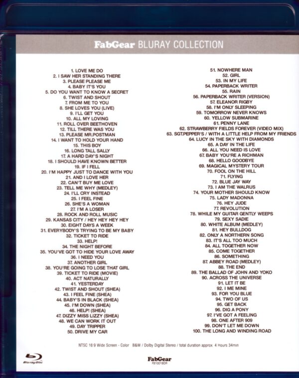 Beatles/Video Compilation 1962-1970 Blu-Ray Version - Image 2