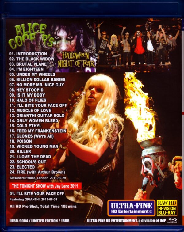 Alice Cooper,Orianthi/London,UK 2011 & more Blu-Ray Version - Image 2