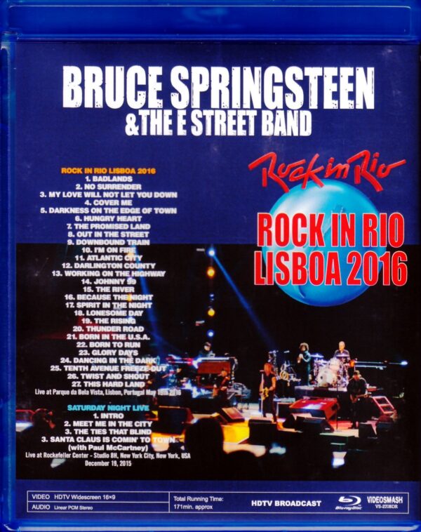 Bruce Springsteen/Portugal 2016 & more Blu-Ray Version - Image 2