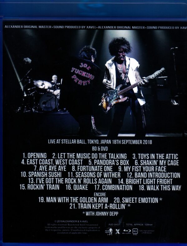 Joe Perry/Tokyo,Japan 2018 Blu-Ray Ver. - Image 2