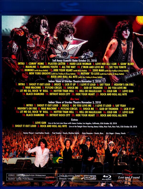 Kiss/FL,USA 2018 & more Blu-Ray Ver. - Image 2