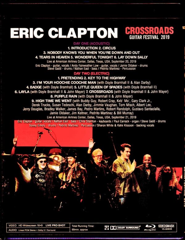Eric Clapton/TX,USA 2019 2Days Complete Blu-Ray Ver. - Image 2