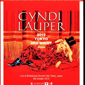 Cyndi Lauper/Tokyo,Japam 10.6,2019 Blu-Ray & DVD Ver