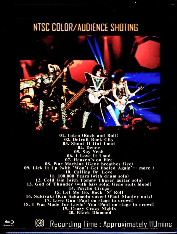 Kiss/Tokyo,Japan 2019 Sound IEM Matrix Blu-Ray Ver. - Image 2