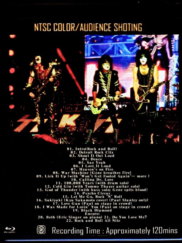 Kiss/Iwate,Japan 2019 Sound IEM Matrix Blu-Ray Ver. - Image 2