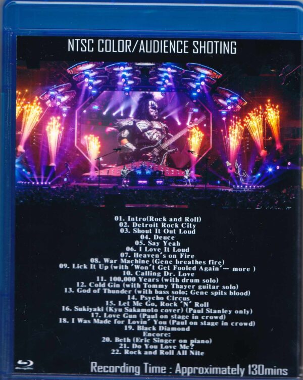 Kiss/Aichi,Japan 2019 Sound IEM Matrix Blu-Ray Ver - Image 2