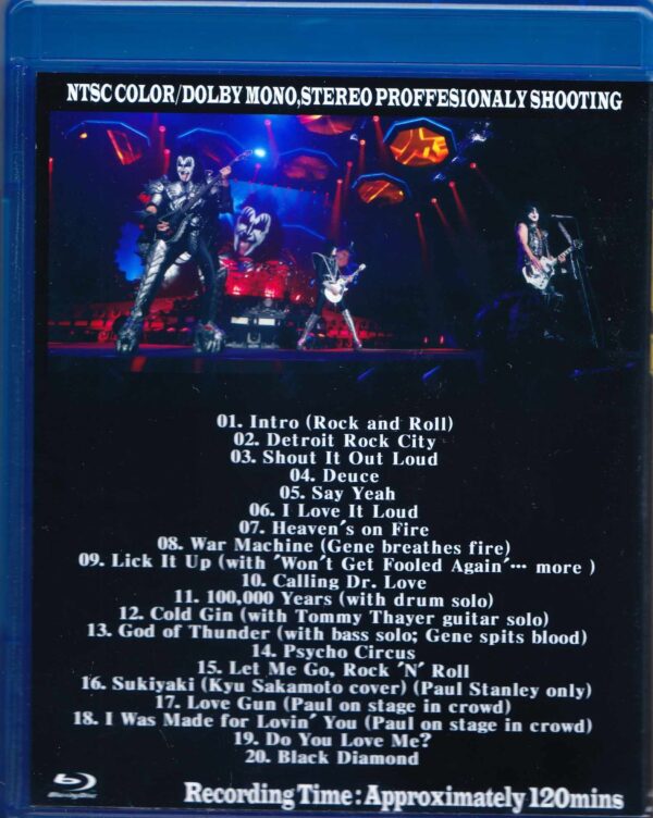 Kiss/Osaka,Japan 2019 Sound IEM Matrix Blu-Ray Ver. - Image 2