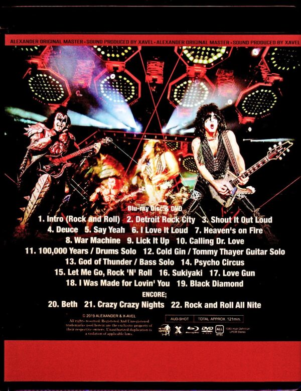 Kiss/Miyagi,Japan 2019 Blu-Ray・DVD Sound Grade Up Version - Image 2