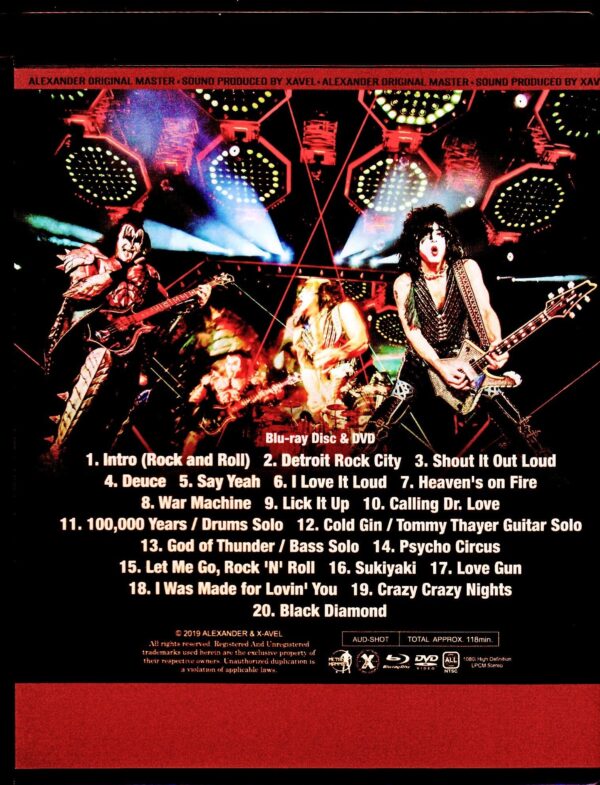 Kiss/Tokyo,Japan 2019 Blu-Ray・DVD IEM Matrix Version - Image 2