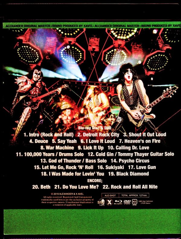 Kiss/Iwate,Japan 2019 Blu-Ray・DVD IEM Matrix Version - Image 2
