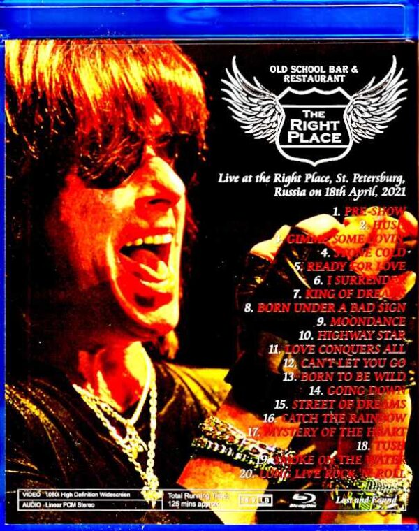 Joe Lynn Turner/Russia 2021 Blu-Ray Version - Image 2