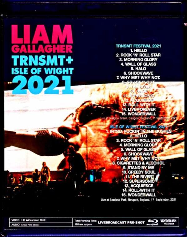 Liam Gallagher/Scotland,UK 2021 & more Blu-Ray Version - Image 2