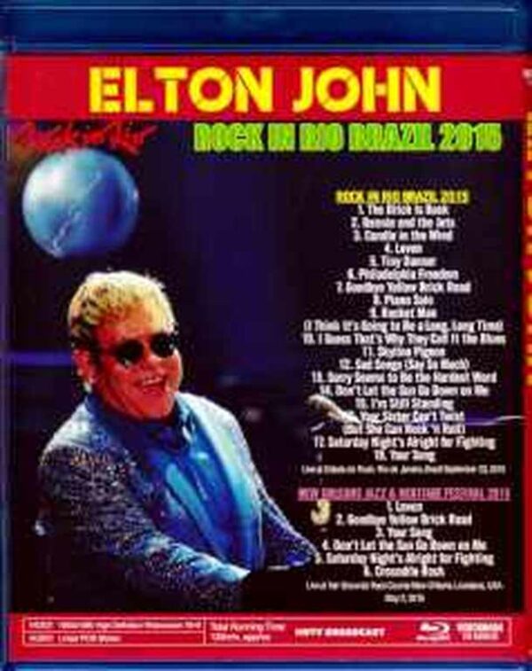Elton John / Brazil 2015 & more Blu-Ray Ver. - Image 2