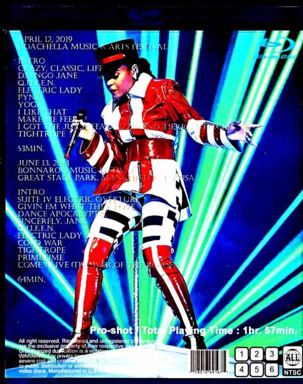 Janelle Monae Janelle Monae/CA,USA 2019 & more Blu-Ray Version - Image 2