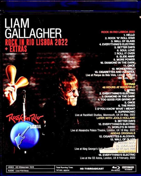 Liam Gallagher/Portugal 2022 & more Blu-Ray Version - Image 2