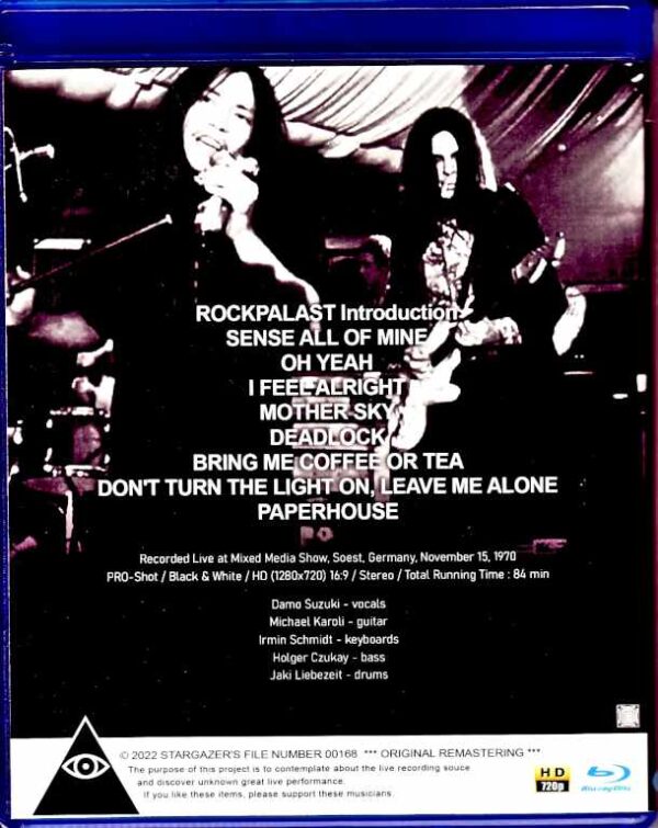 Can / Germany 1970 Blu-Ray Version - Image 2